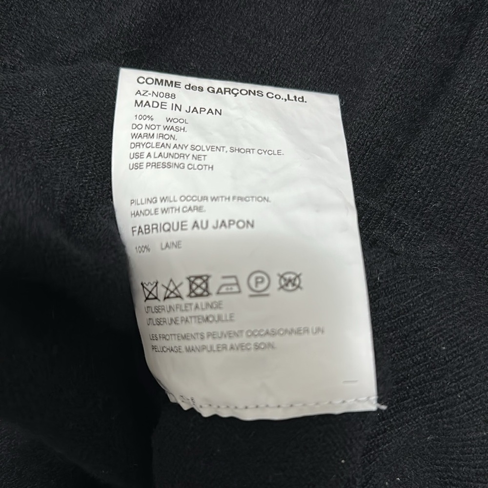 Comme des Garçons PLAY Wool Cardigan - Picture 7 of 7